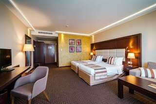 Отель Hotel Imperial Plovdiv Пловдив Двухместный номер Делюкс с 2 отдельными кроватями и бесплатной парковкой-1
