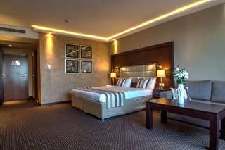 Отель Hotel Imperial Plovdiv Пловдив Двухместный номер Делюкс с 1 кроватью и бесплатной парковкой — Для одноместного размещения-3
