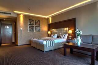 Отель Hotel Imperial Plovdiv Пловдив Двухместный номер Делюкс с 1 кроватью и бесплатной парковкой — Для одноместного размещения-8